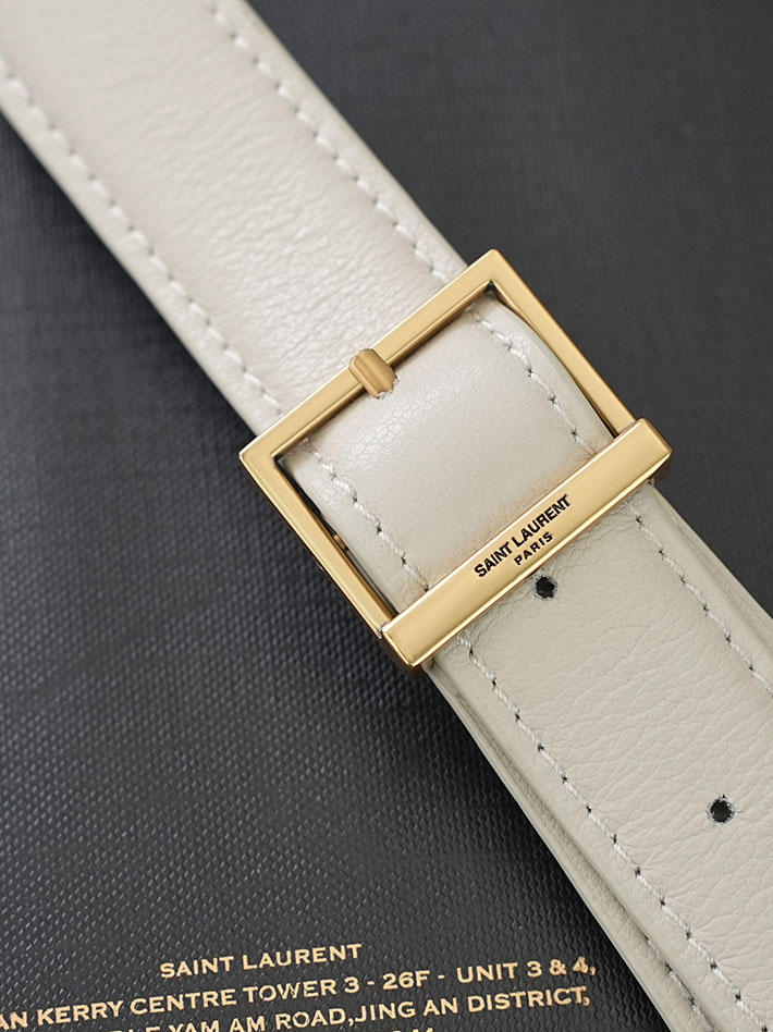 最高級サンローランスーパーコピー Saint Laurent LE 5 À 7 ソフト ラージ グレインレザー ホワイト 753837AAAUQ9207 サンローラン バッグ 人気ランキング - 画像 (5)