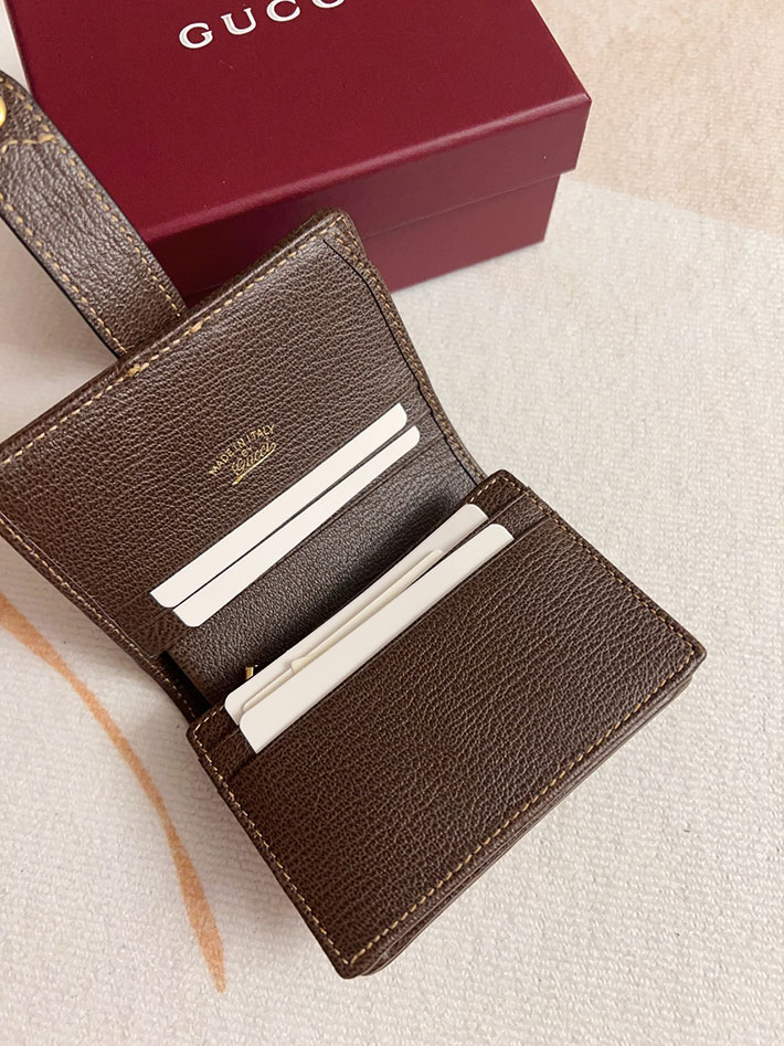 グッチ 財布 アウトレット GUCCI ジャッキー ミディアム ウォレット サンド&ダークブラウン 867166 FAFV2 9651 グッチ 財布 新作 2026 - 画像 (7)