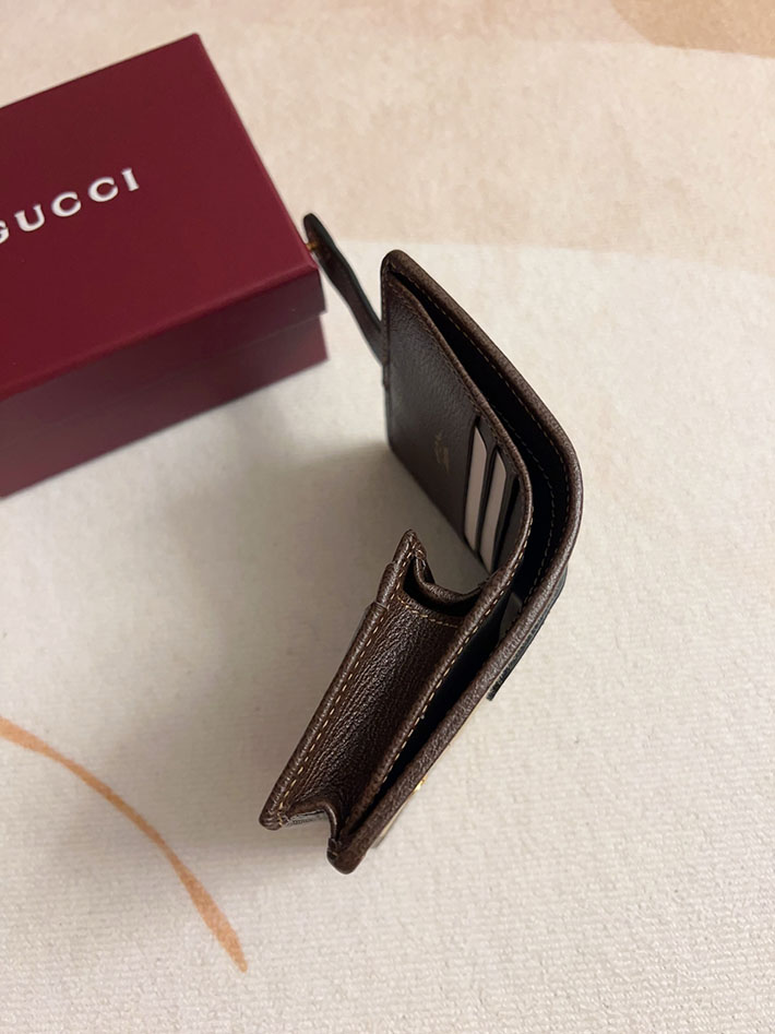 グッチ 財布 アウトレット GUCCI ジャッキー ミディアム ウォレット サンド&ダークブラウン 867166 FAFV2 9651 グッチ 財布 新作 2026 - 画像 (6)
