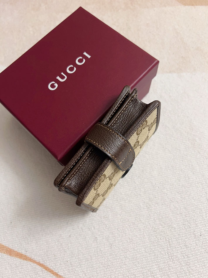 グッチ 財布 アウトレット GUCCI ジャッキー ミディアム ウォレット サンド&ダークブラウン 867166 FAFV2 9651 グッチ 財布 新作 2026 - 画像 (4)
