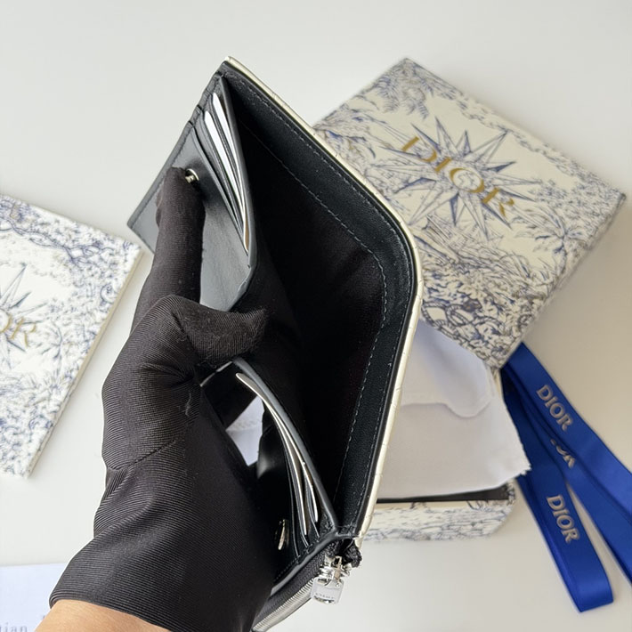 最高級ディオールスーパーコピー 財布 Lady Dior Dahlia ウォレット ホワイト S2605OUQC_M06E ディオール 財布 アウトレット - 画像 (6)