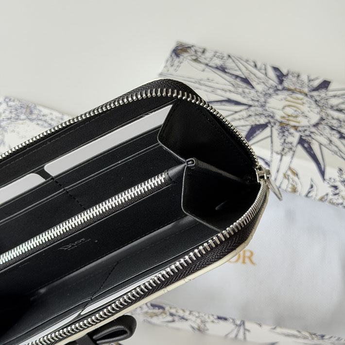 最高級ディオールスーパーコピー Lady Dior Voyageur スリムウォレット ホワイト S2600OUQC_9009 ディオール財布コピー - 画像 (3)
