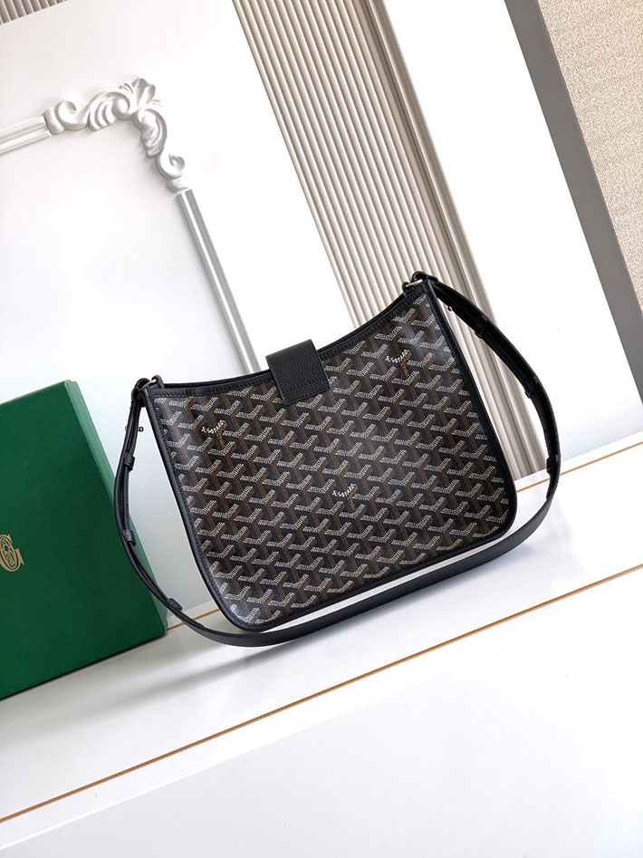 最高級ゴヤールスーパーコピー GOYARD クロスボディ バッグ ミュゼット PM ブラック MUSETTPMLTY01TY01P ゴヤール バッグ アウトレット - 画像 (8)