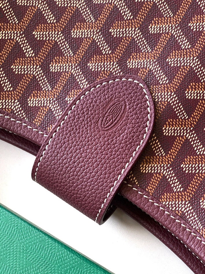 最高級ゴヤールスーパーコピー GOYARD クロスボディ バッグ ミュゼット PM バーガンディ MUSETTPMLTY33TY33P ゴヤール バッグ 定価 - 画像 (6)