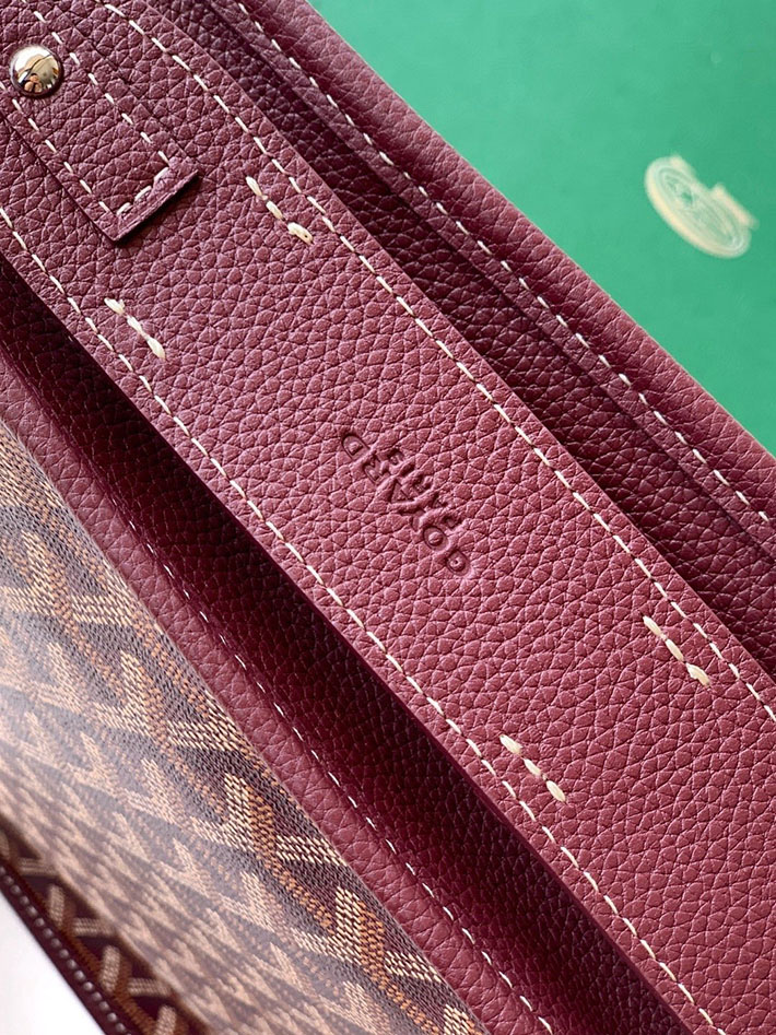 最高級ゴヤールスーパーコピー GOYARD クロスボディ バッグ ミュゼット PM バーガンディ MUSETTPMLTY33TY33P ゴヤール バッグ 定価 - 画像 (5)