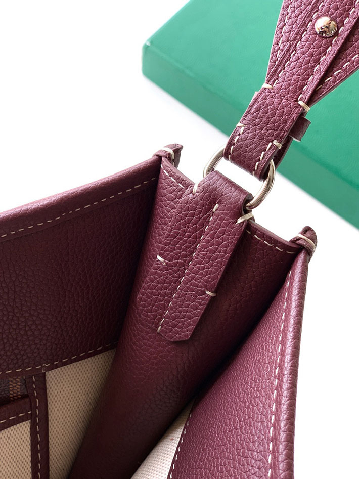最高級ゴヤールスーパーコピー GOYARD クロスボディ バッグ ミュゼット PM バーガンディ MUSETTPMLTY33TY33P ゴヤール バッグ 定価 - 画像 (4)
