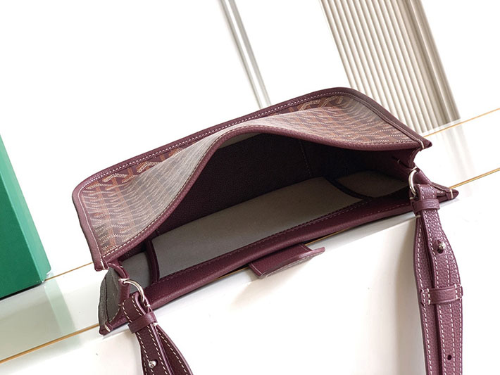 最高級ゴヤールスーパーコピー GOYARD クロスボディ バッグ ミュゼット PM バーガンディ MUSETTPMLTY33TY33P ゴヤール バッグ 定価 - 画像 (3)
