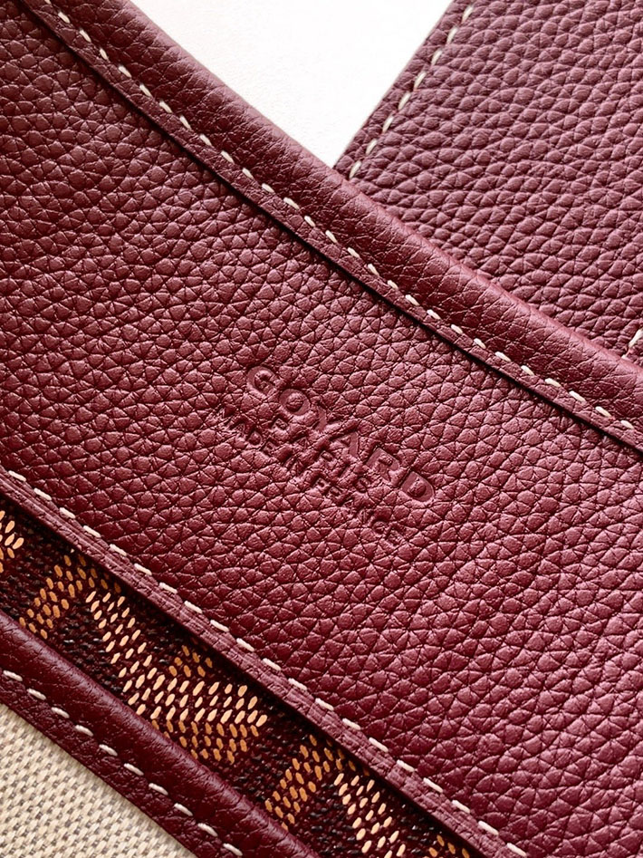 最高級ゴヤールスーパーコピー GOYARD クロスボディ バッグ ミュゼット PM バーガンディ MUSETTPMLTY33TY33P ゴヤール バッグ 定価 - 画像 (2)
