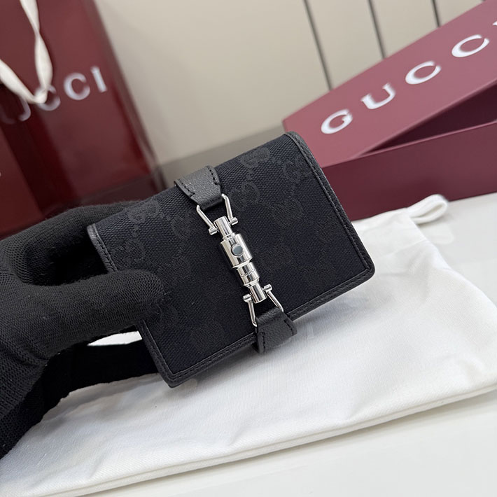 グッチ 財布 アウトレット GUCCI ジャッキー ミディアム ウォレット ブラック 867166 FAFV4 1000 グッチ 財布 安い - 画像 (2)