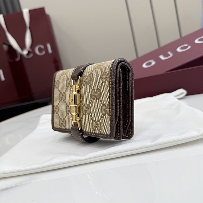 グッチ 財布 アウトレット GUCCI ジャッキー ミディアム ウォレット サンド&ダークブラウン 867166 FAFV2 9651 レディース グッチ 財布 - 画像 (8)