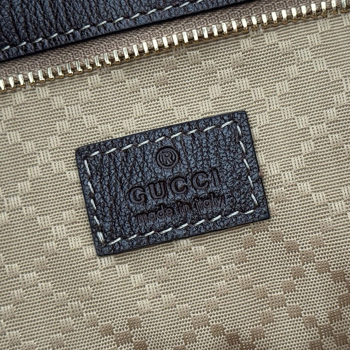 グッチ直営アウトレット店 GUCCI メルカート ミディアム トートバッグ サンド&ダークブラウン 866645 FAFV2 9651 グッチ バッグ アウトレット - 画像 (3)
