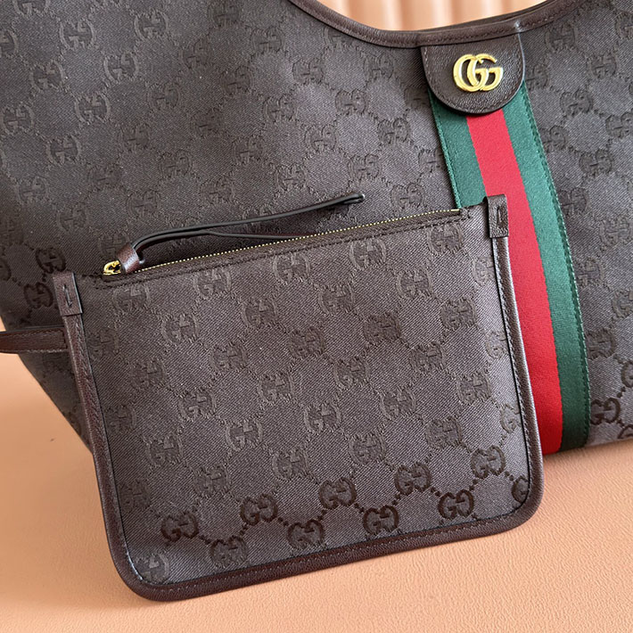 グッチ直営アウトレット店 GUCCI ジリオ ラージ トートバッグ ダークブラウン 853971 FAF3Y 2155 グッチ トートバッグ 新作 2026 - 画像 (5)