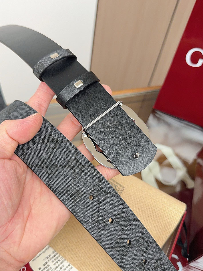 グッチ直営アウトレット店 Gucci インターロッキングG バックル付き リバーシブル レザー ベルト 2634282 グッチ ベルト アウトレット 価格 - 画像 (3)
