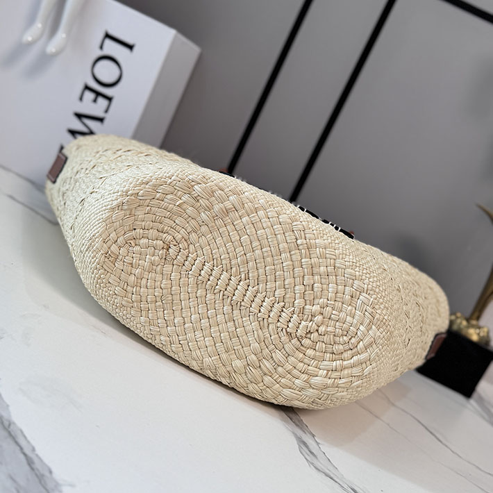 最高級ロエベスーパーコピー LOEWE アナグラム バスケットバッグ ミディアム ナチュラル/タン AABKT43X09-2435 ロエベ トートバッグ 人気 - 画像 (7)