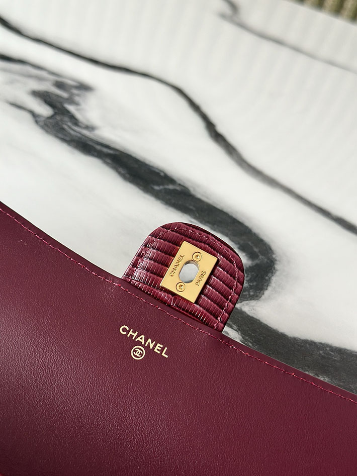 シャネル 新作バッグ 2026 CHANEL チェーンクラッチ 2026新作 ダークバーガンディー AP5280-B24672-U8393 シャネルバッグ 人気ランキング - 画像 (3)
