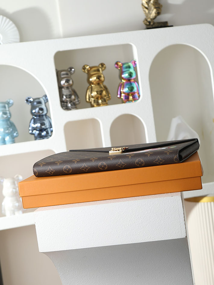 ルイヴィトン バッグ 新作 Louis Vuitton LV x TM フォルダー・マーク メンズ ブラウン GI1306 ヴィトン ビジネスバッグ 人気 - 画像 (7)