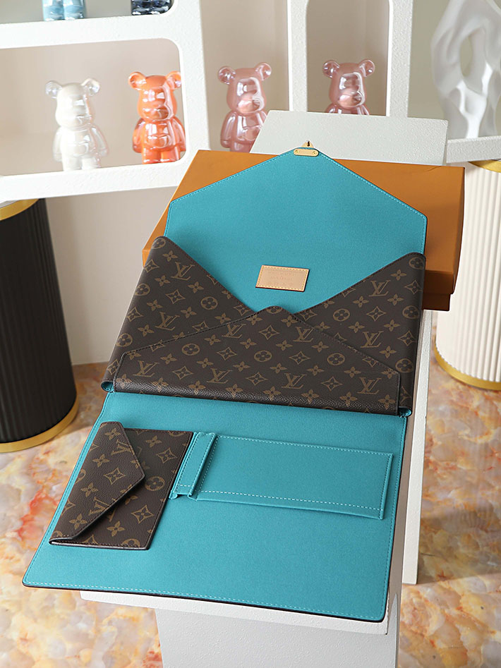 ルイヴィトン バッグ 新作 Louis Vuitton LV x TM フォルダー・マーク メンズ ブラウン GI1306 ヴィトン ビジネスバッグ 人気 - 画像 (3)