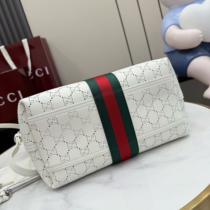 グッチ直営アウトレット店 GUCCI ジリオ スモール トートバッグ ホワイト 860845 AAG3J 9252 グッチ トートバッグ アウトレット - 画像 (7)