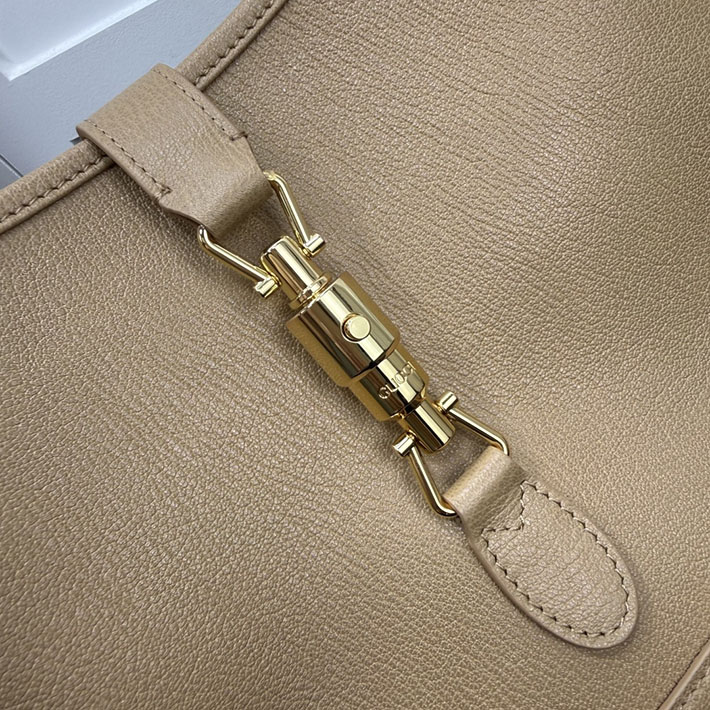 グッチ直営アウトレット店 GUCCI ジャッキー 1961 ミディアム ショルダーバッグ ダークベージュ 863136 AAGDJ 9703 グッチ バッグ 人気 - 画像 (4)