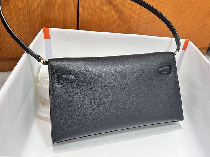 エルメスコピー通販 HERMES ケリーエラン 黒 ブラック マダム ゴールド金具 ケリーエラン H085208CC89 ケリーエラン 黒 - 画像 (9)