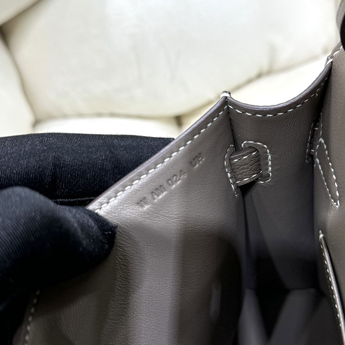 エルメスコピー通販 HERMES ケリーエラン エトゥープ シェブルミゾル ゴールド金具 ケリーエラン H085885CC18 エルメス ケリーエラン - 画像 (3)