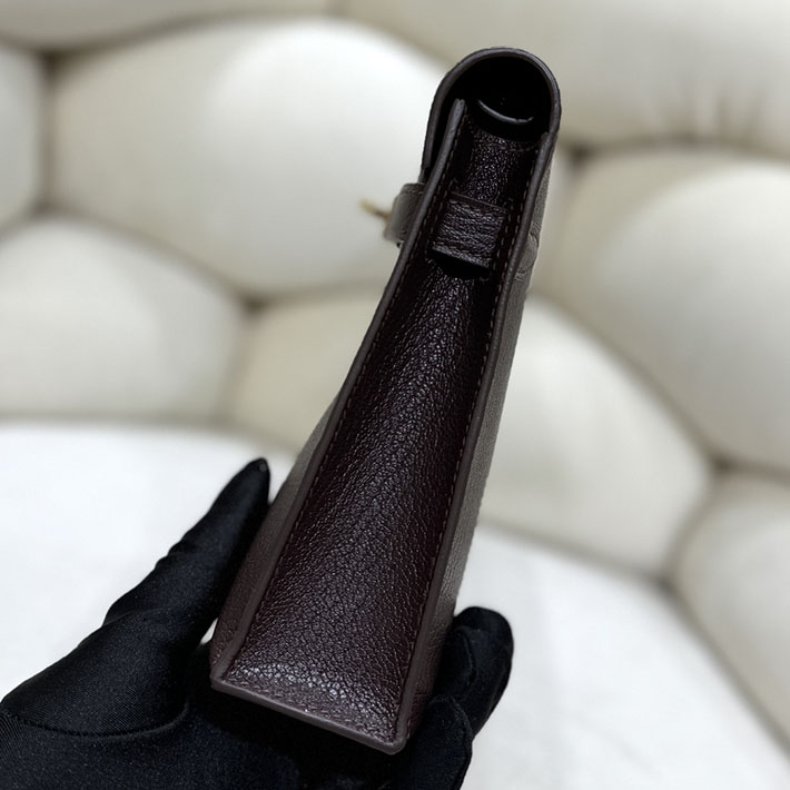 エルメスコピー通販 HERMES ケリーエラン ルージュセリエ シェブルミゾル ゴールド金具 ケリーエラン H085885CC0G ケリーエラン 新作 - 画像 (8)