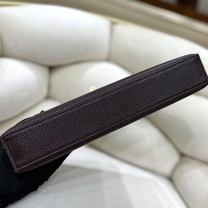エルメスコピー通販 HERMES ケリーエラン ルージュセリエ シェブルミゾル ゴールド金具 ケリーエラン H085885CC0G ケリーエラン 新作 - 画像 (5)
