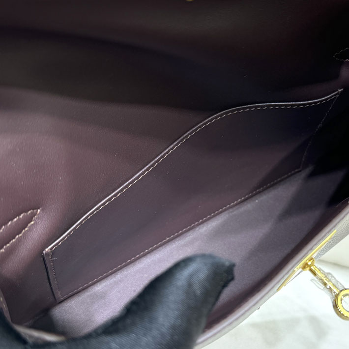 エルメスコピー通販 HERMES ケリーエラン ルージュセリエ シェブルミゾル ゴールド金具 ケリーエラン H085885CC0G ケリーエラン 新作 - 画像 (4)