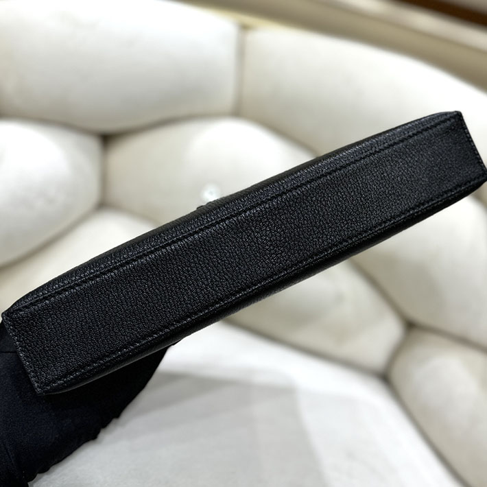 エルメスコピー通販 HERMES ケリーエラン 黒 ブラック シェブルミゾル シルバー金具 ケリーエラン H085885CK89 ケリーエラン 黒 - 画像 (5)