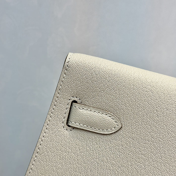 エルメスコピー通販 HERMES ケリーエラン クレ シェブルミゾル シルバー金具 ケリーエラン H085885CK10 ケリーエラン コーデ - 画像 (3)