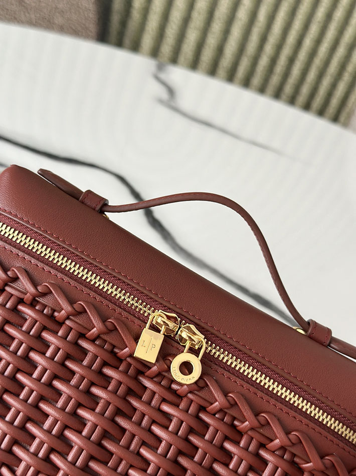 最高級ロロピアーナスーパーコピー Loro piana エクストラ・ポケット・ポーチ L19 アズキビーンズ 2634404 ロロピアーナ バッグ L19 - 画像 (7)