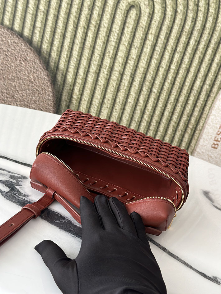 最高級ロロピアーナスーパーコピー Loro piana エクストラ・ポケット・ポーチ L19 アズキビーンズ 2634404 ロロピアーナ バッグ L19 - 画像 (3)