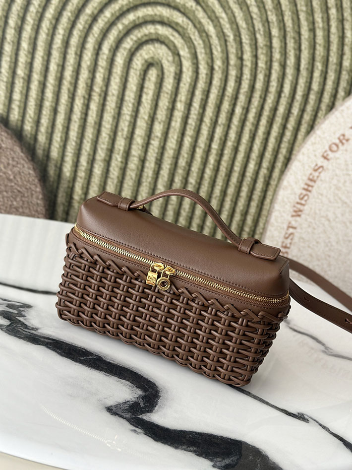 最高級ロロピアーナスーパーコピー Loro piana エクストラ・ポケット・ポーチ L19 ペカン 2634406 ロロピアーナ バッグ アウトレット - 画像 (5)