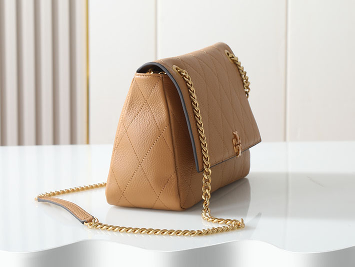 最高級トリーバーチスーパーコピー TORY BURCH チャーリー キルト ショルダーバッグ pecan 185828 トリーバーチ バッグ レディース - 画像 (9)