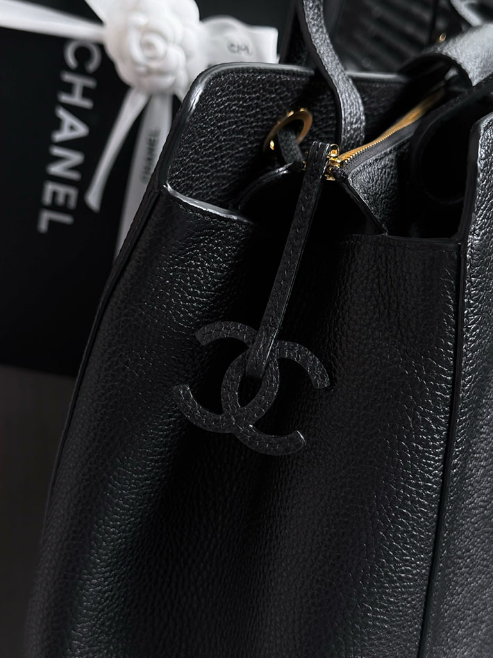 シャネル 新作バッグ 2026 CHANEL ラージ ショッピング バッグ 2026新作 ブラック AS6245-B24024-94305 シャネル トートバッグ 公式 - 画像 (8)