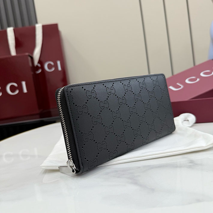 グッチ 財布 アウトレット GUCCI アリア ジップアラウンドウォレット ブラック 875952 AAGTU 1000 グッチ 長財布 メンズ 人気 - 画像 (11)