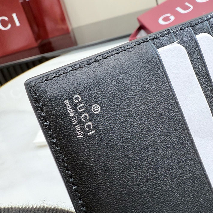 グッチ 財布 アウトレット GUCCI アリア コインウォレット ブラック 875933 AAGTU 1000 グッチ 財布 メンズ 二つ折り - 画像 (7)
