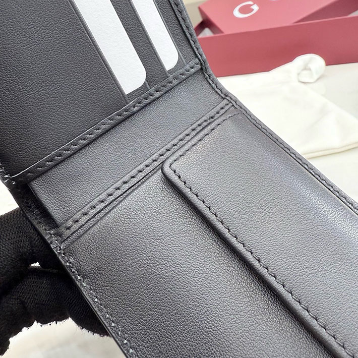 グッチ 財布 アウトレット GUCCI アリア コインウォレット ブラック 875933 AAGTU 1000 グッチ 財布 メンズ 二つ折り - 画像 (4)
