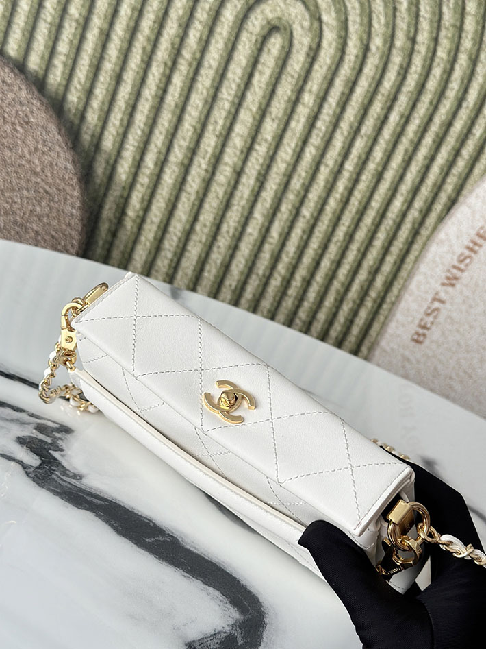 最高級シャネルスーパーコピー CHANEL 2026新作 ハンドバッグ ホーボーバッグ ホワイト AS6255 B24044 10601 シャネルバッグ 人気ランキング - 画像 (5)