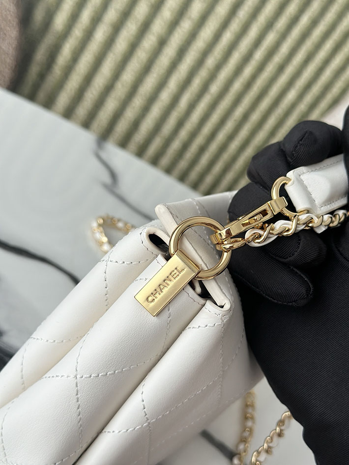 最高級シャネルスーパーコピー CHANEL 2026新作 ハンドバッグ ホーボーバッグ ホワイト AS6255 B24044 10601 シャネルバッグ 人気ランキング - 画像 (4)