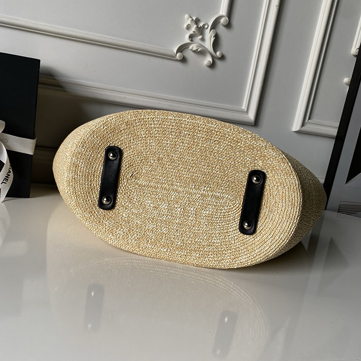 シャネル 新作バッグ 2026 CHANEL ラージ ショッピング バッグ ベージュ ブラック AS5952-B23640-U8798 シャネル バッグ 安い順 - 画像 (5)