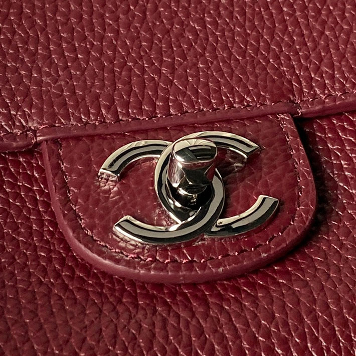 シャネル 新作バッグ 2026 CHANEL マキシ ハンドバッグ マキシフラップバッグ ダークバーガンディー AS6231-B24008-U8393 シャネルバッグ 人気ランキング - 画像 (4)