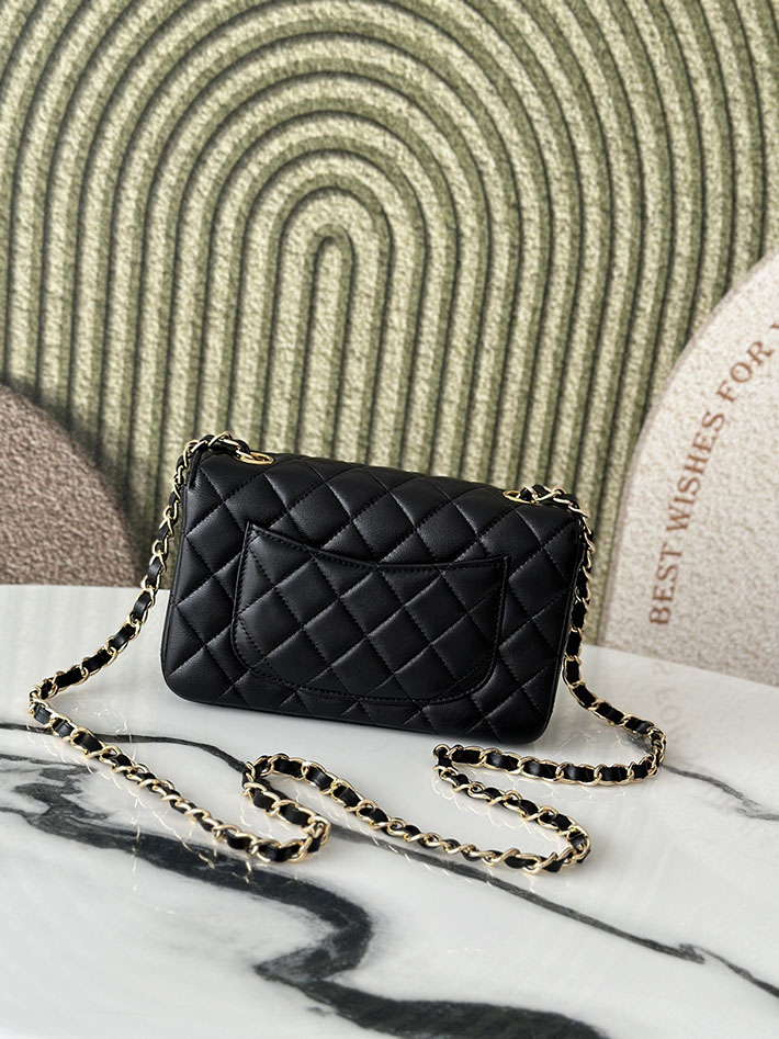 シャネル 新作バッグ 2026 CHANEL 11.12 クラシック ハンドバッグ ブラック AS1116-B24048-94305 シャネル バッグ マトラッセ ミニ - 画像 (8)