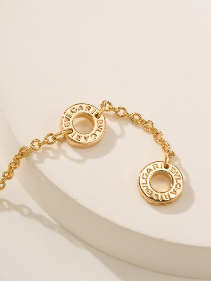 最高級ブルガリスーパーコピー BVLGARI ネックレス シェル オニキス ダイヤ ダイヤモンド ブルガリブルガリ BB リバーシブル 2634497 ブルガリネックレスコピー - 画像 (2)