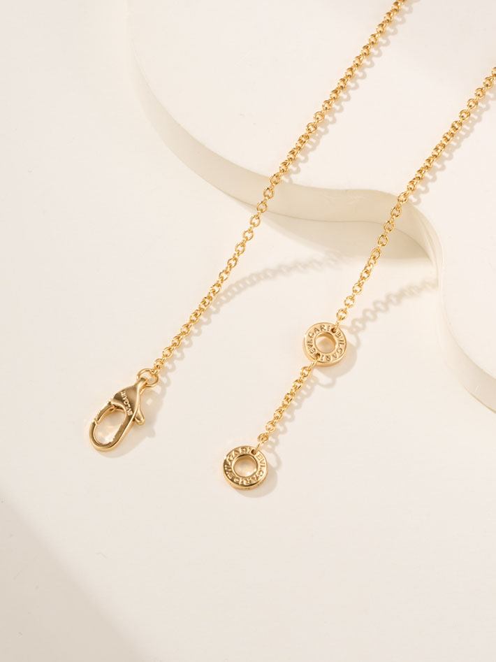 最高級ブルガリスーパーコピー BVLGARI ネックレス シェル オニキス ダイヤ ダイヤモンド ブルガリブルガリ BB リバーシブル 2634497 ブルガリネックレスコピー - 画像 (5)