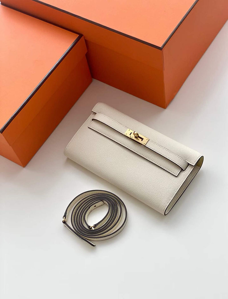 エルメス ケリートゥー・ゴー HERMES ケリーウォレット ロング トゥーゴー ヴォーエプソン 39色から選べます 2634583 ケリーウォレット ロング 定価 - 画像 (27)