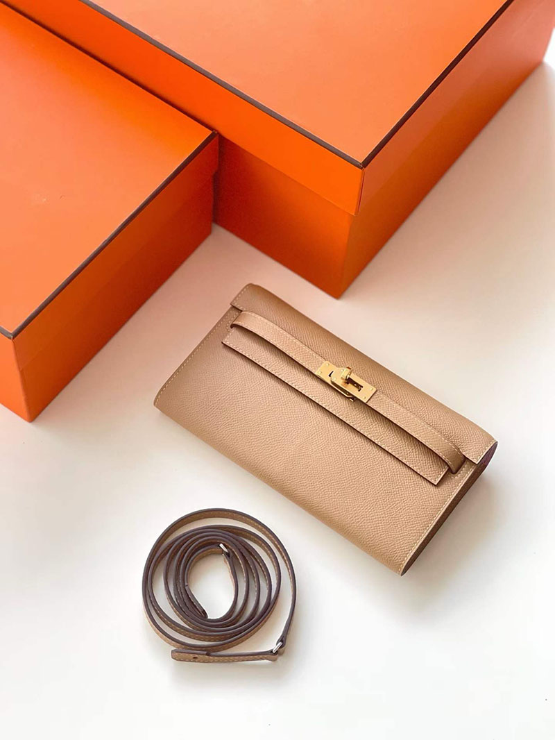 エルメス ケリートゥー・ゴー HERMES ケリーウォレット ロング トゥーゴー ヴォーエプソン 39色から選べます 2634583 ケリーウォレット ロング 定価 - 画像 (25)