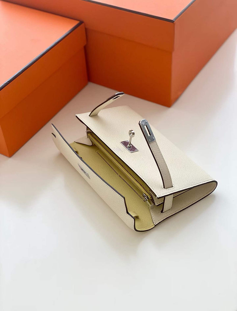 エルメス ケリートゥー・ゴー HERMES ケリーウォレット ロング トゥーゴー ヴォーエプソン 39色から選べます 2634583 ケリーウォレット ロング 定価 - 画像 (22)