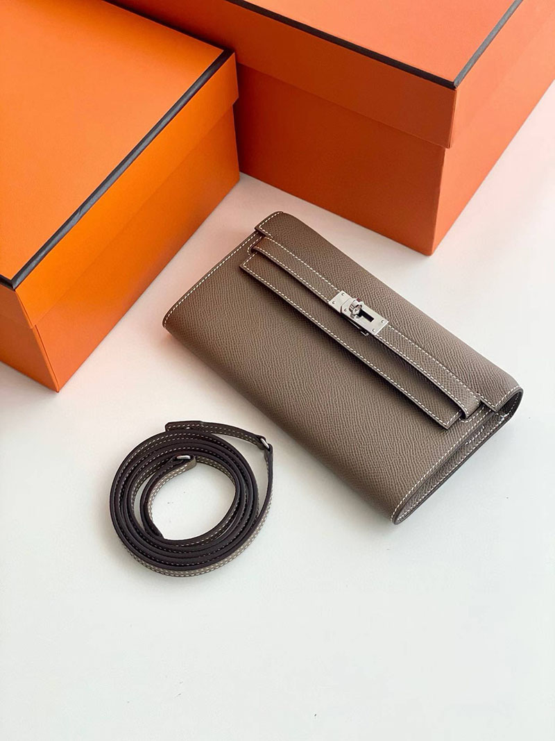 エルメス ケリートゥー・ゴー HERMES ケリーウォレット ロング トゥーゴー ヴォーエプソン 39色から選べます 2634583 ケリーウォレット ロング 定価 - 画像 (18)