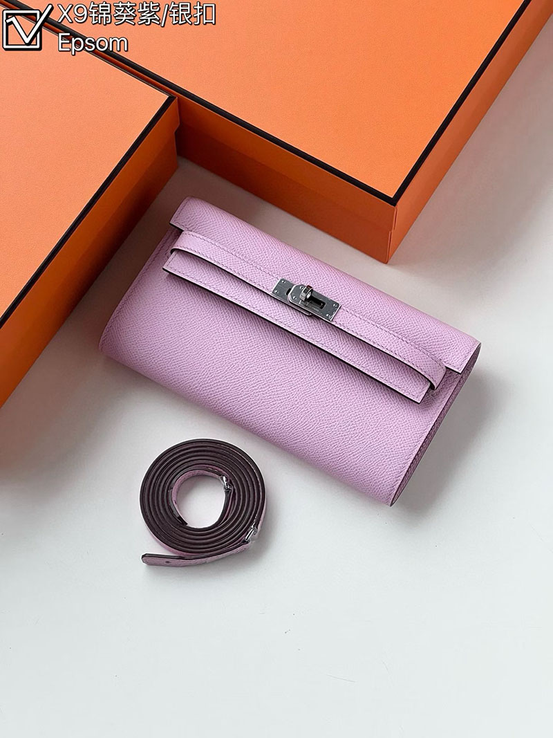 エルメス ケリートゥー・ゴー HERMES ケリーウォレット ロング トゥーゴー ヴォーエプソン 39色から選べます 2634583 ケリーウォレット ロング 定価 - 画像 (13)